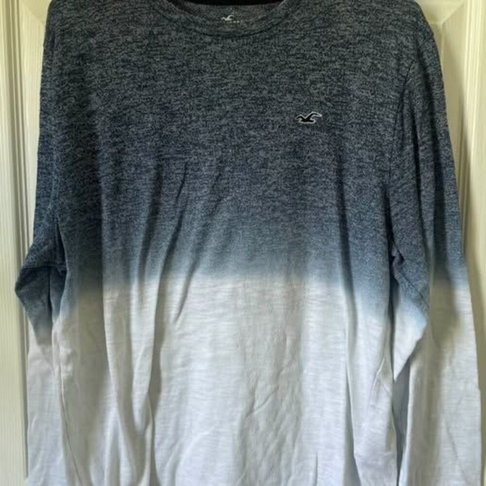 Hollister Ombre Long Sleeve Shirt